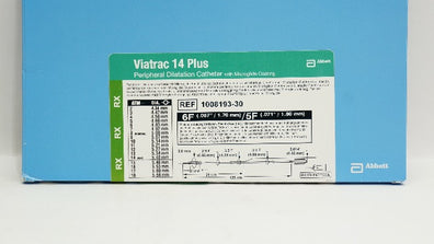 Abbott Vascular 1008193-30 Viatrac 14 Plus 6F x 5F (x)